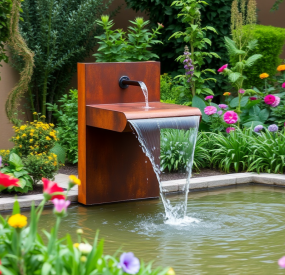 Corten Water Feature